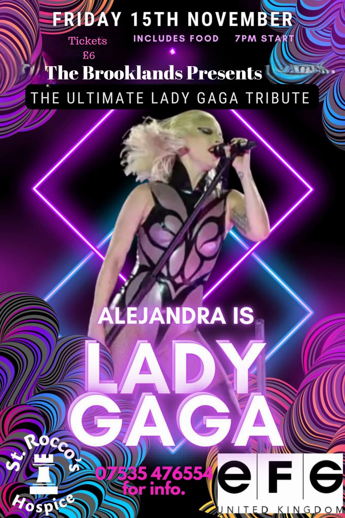 Lady GaGa Tribute - raising funds for St Rocco's Hospice 