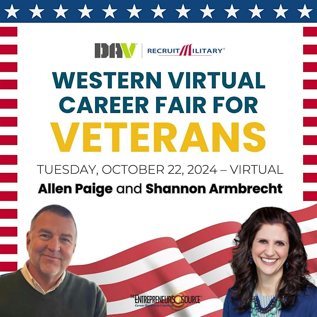 Western Virtual Career Fair for Veterans