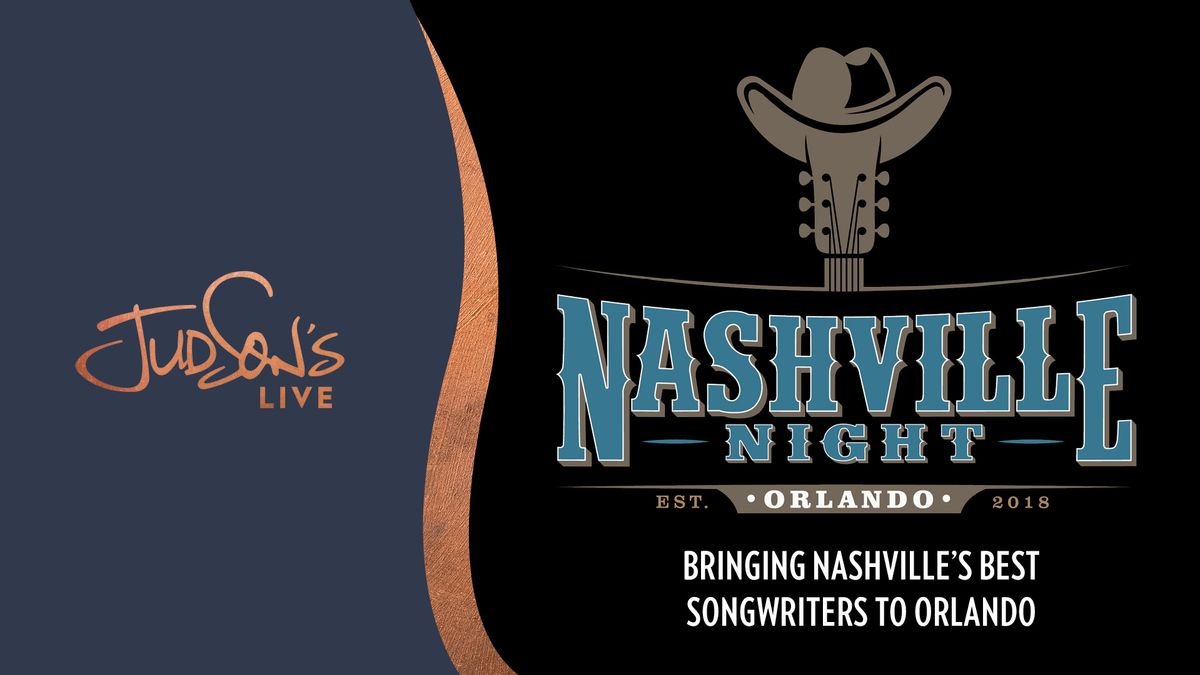 Judson's Live - Nashville Night in Orlando ft. Monty Criswell & Derrick George