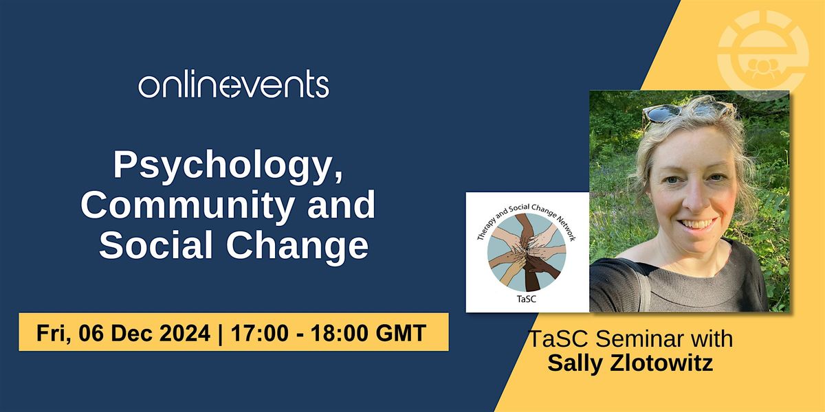 Psychology, Community and Social Change - Sally Zlotowitz