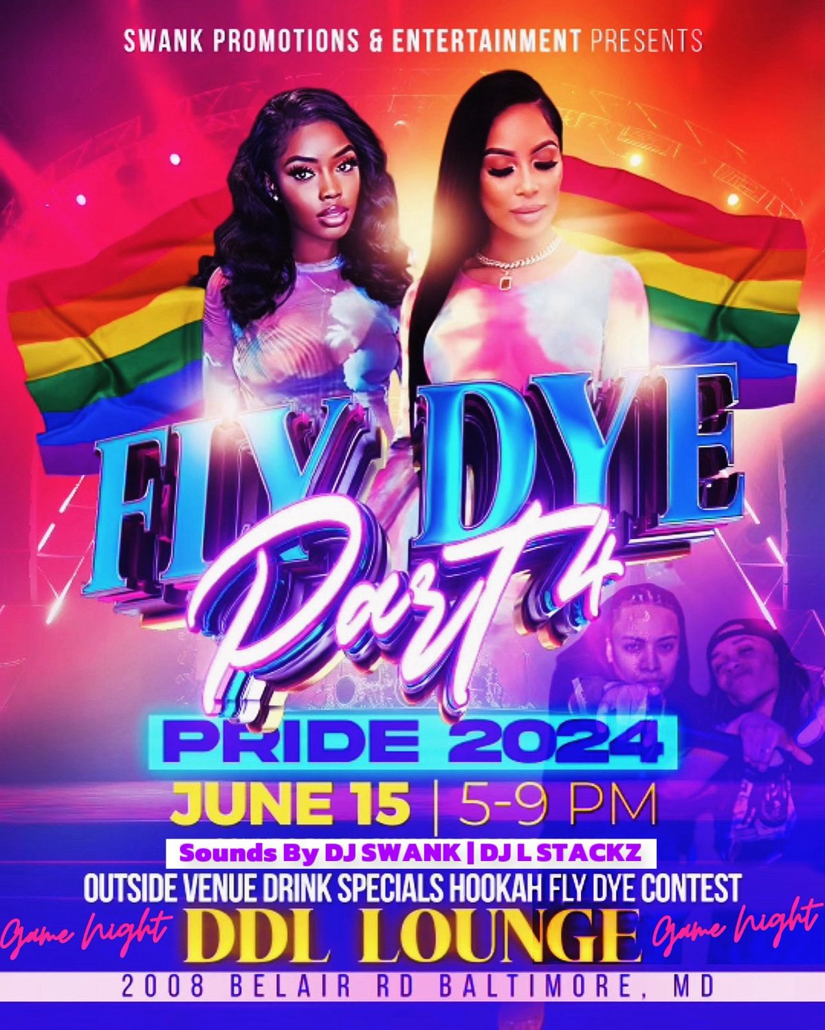 FLY DYE DAY PARTY FOR PRIDE PT 4 