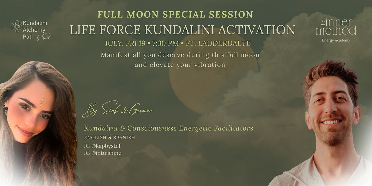 Full Moon Kundalini Activation By Stef & German