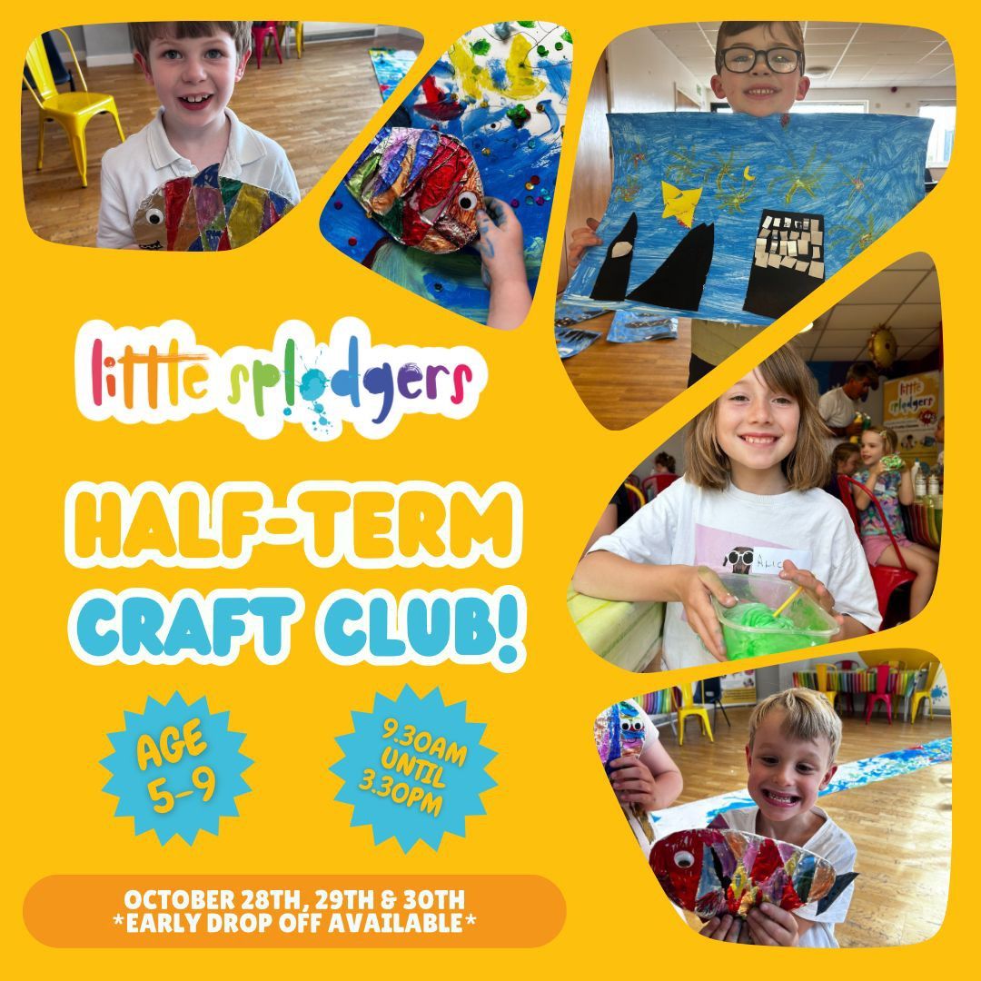 Half-Term Craft Club! 