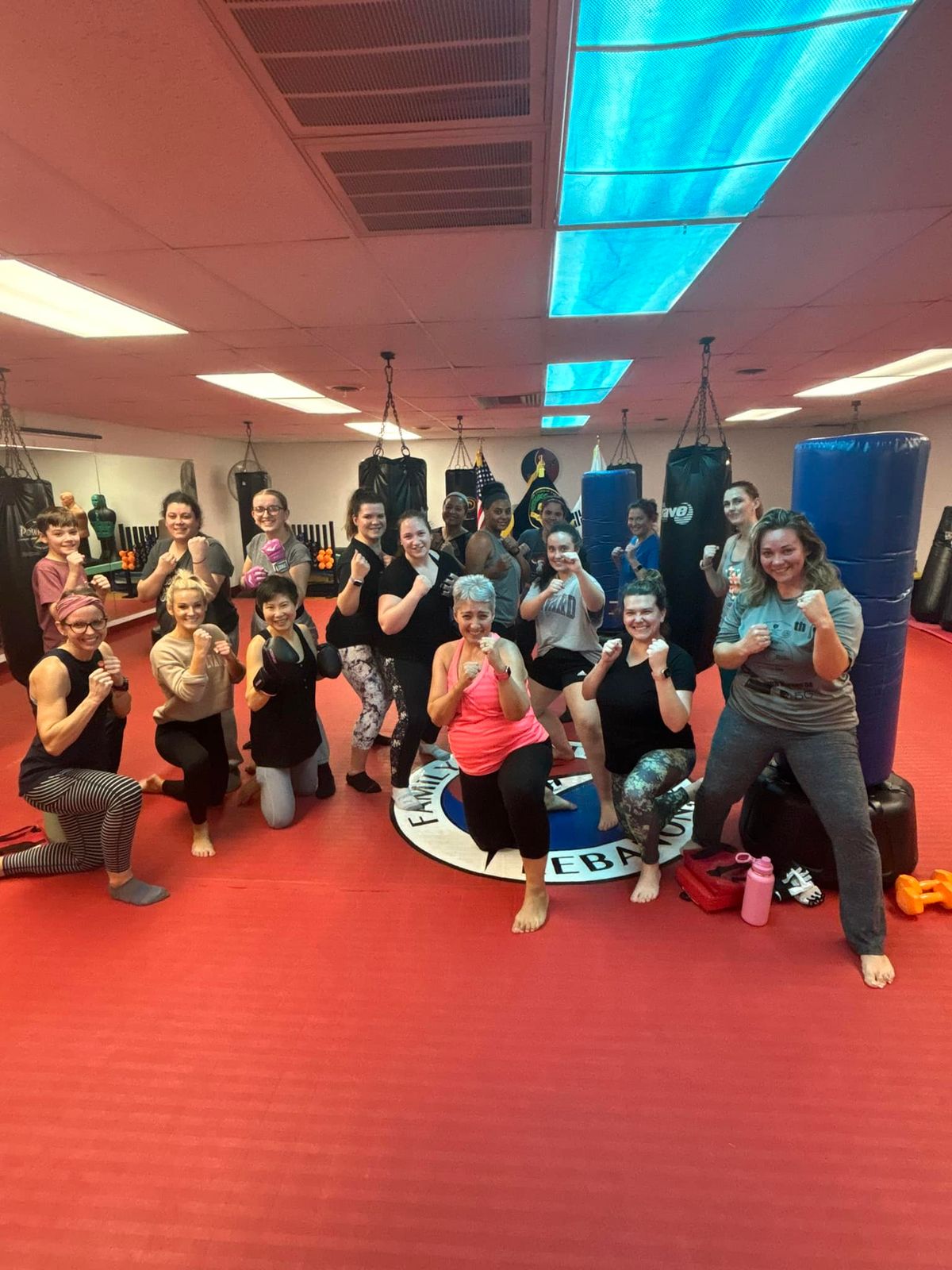 Family Karate Turkey Burn Kickboxing Class