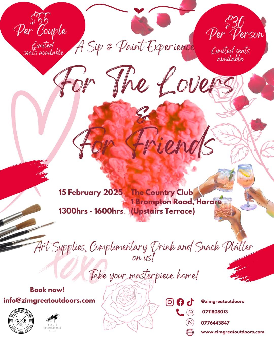 Valentine Sip & Paint