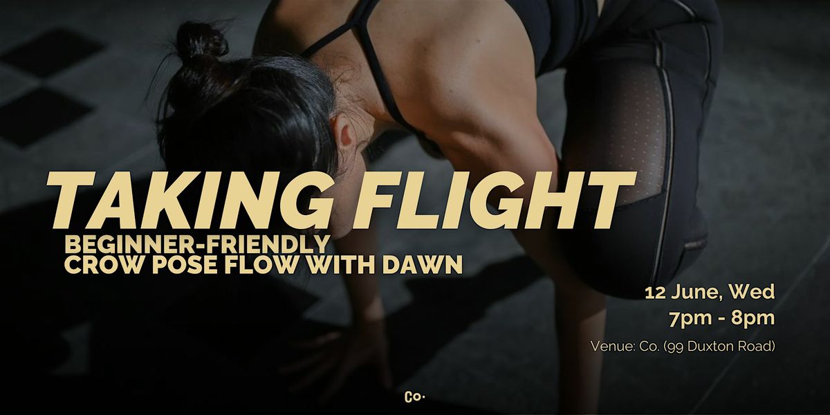 Taking Flight: Beginner-friendly Crow Pose Flow with Dawn