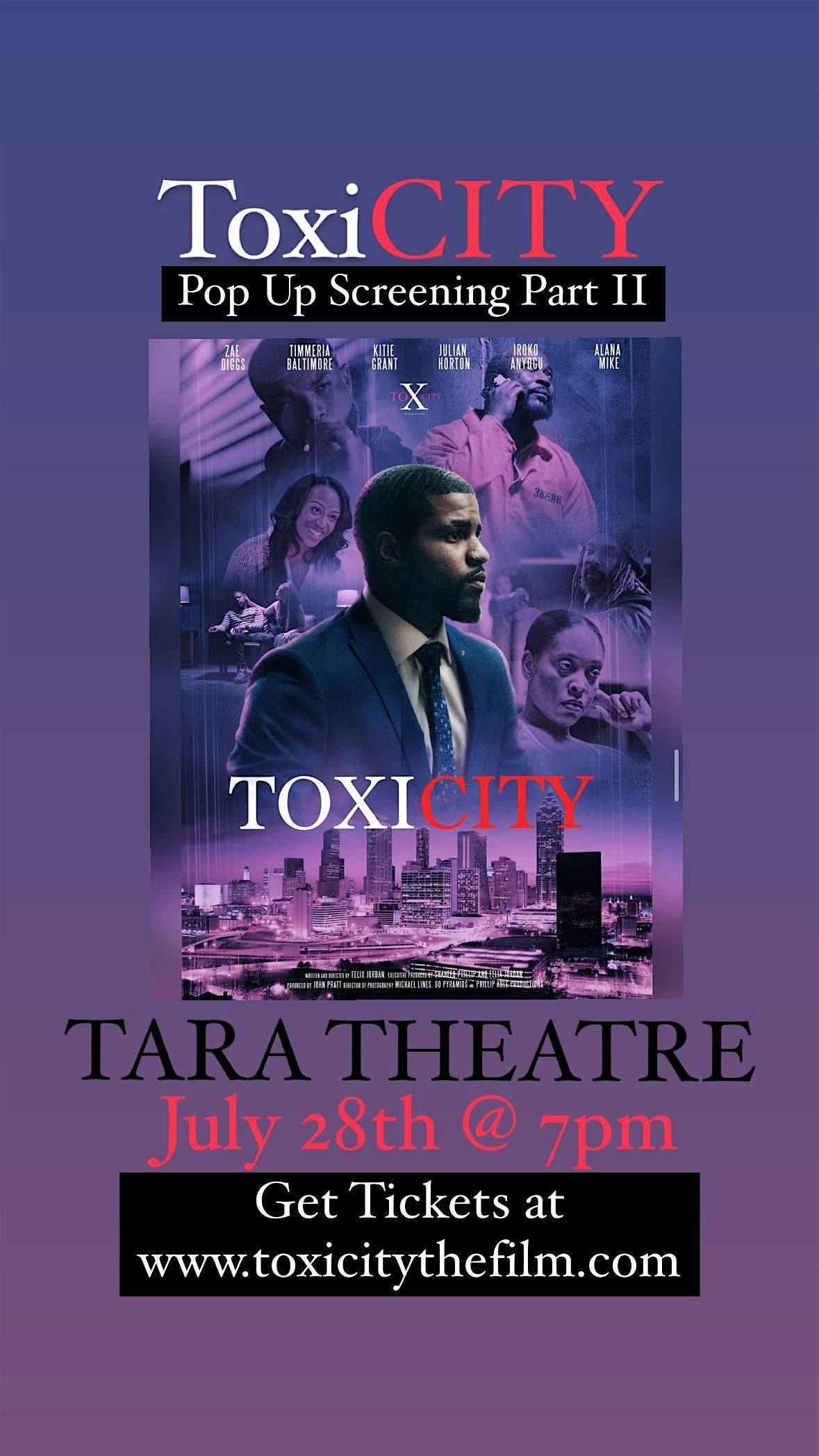 ToxiCity - Pop Up Screening - ENCORE