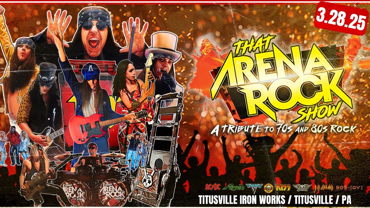 "That Arena Rock Show" RETURNS to TIW on Friday, March 28th, 2025. (Ticketed Event)