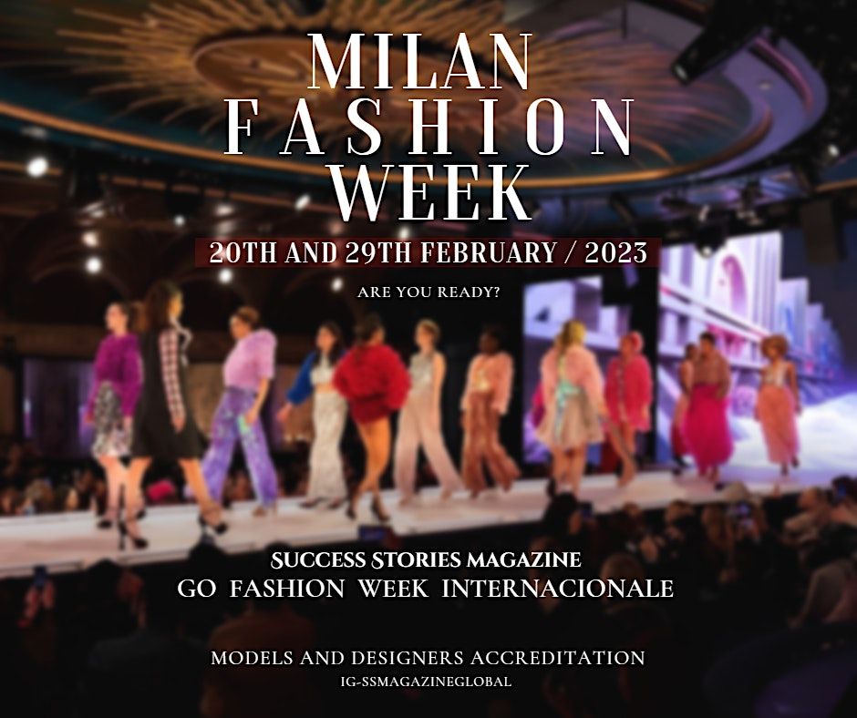 Milan Fashion Week 2023 Go Fashion, Piazza della Repubblica, 17, Milano ...