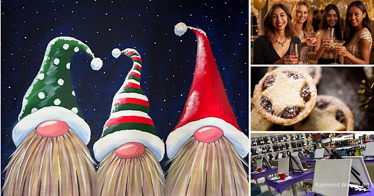 Paint & Sip Night - Crawley -  'Christmas Special'