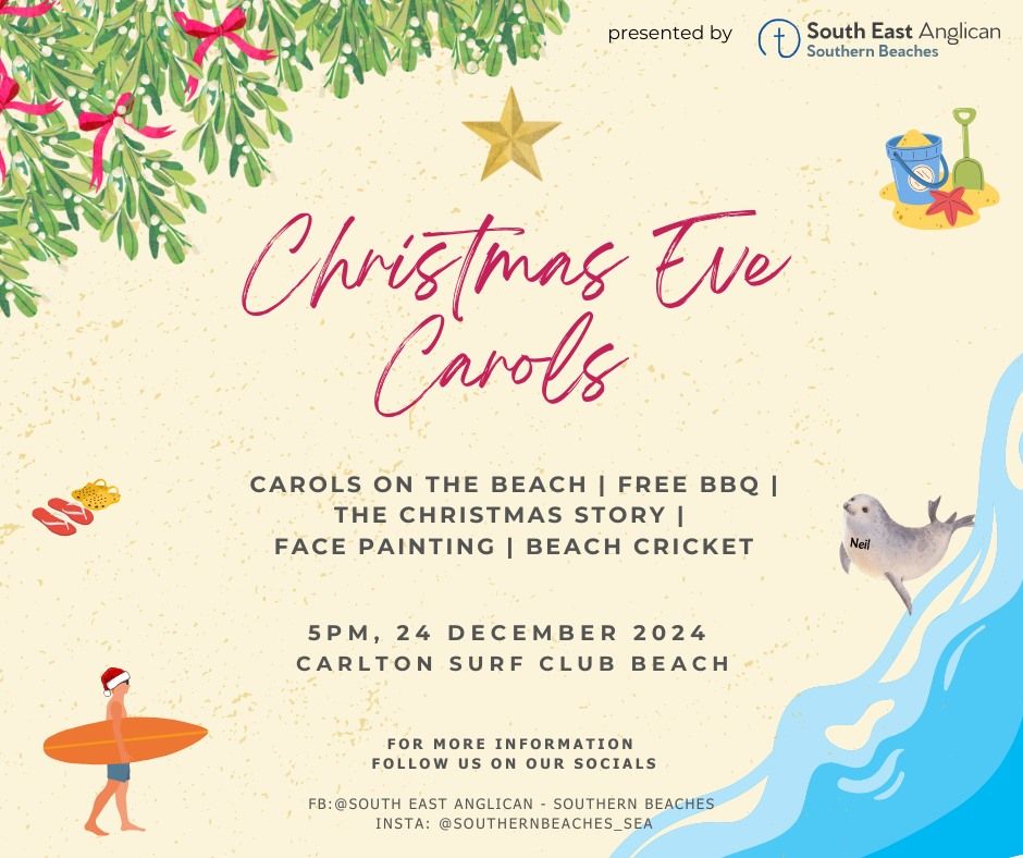 Christmas Eve - Carols on the Beach!