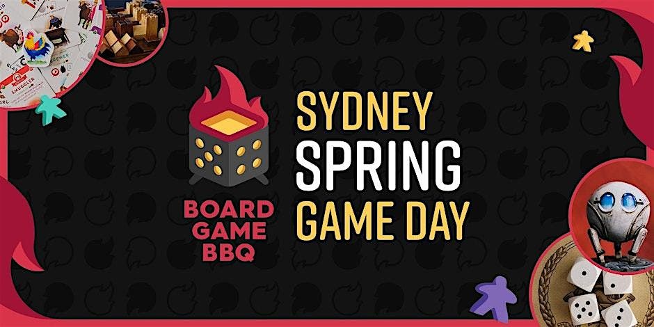 Board Game BBQ Sydney Game Day Spring 2024