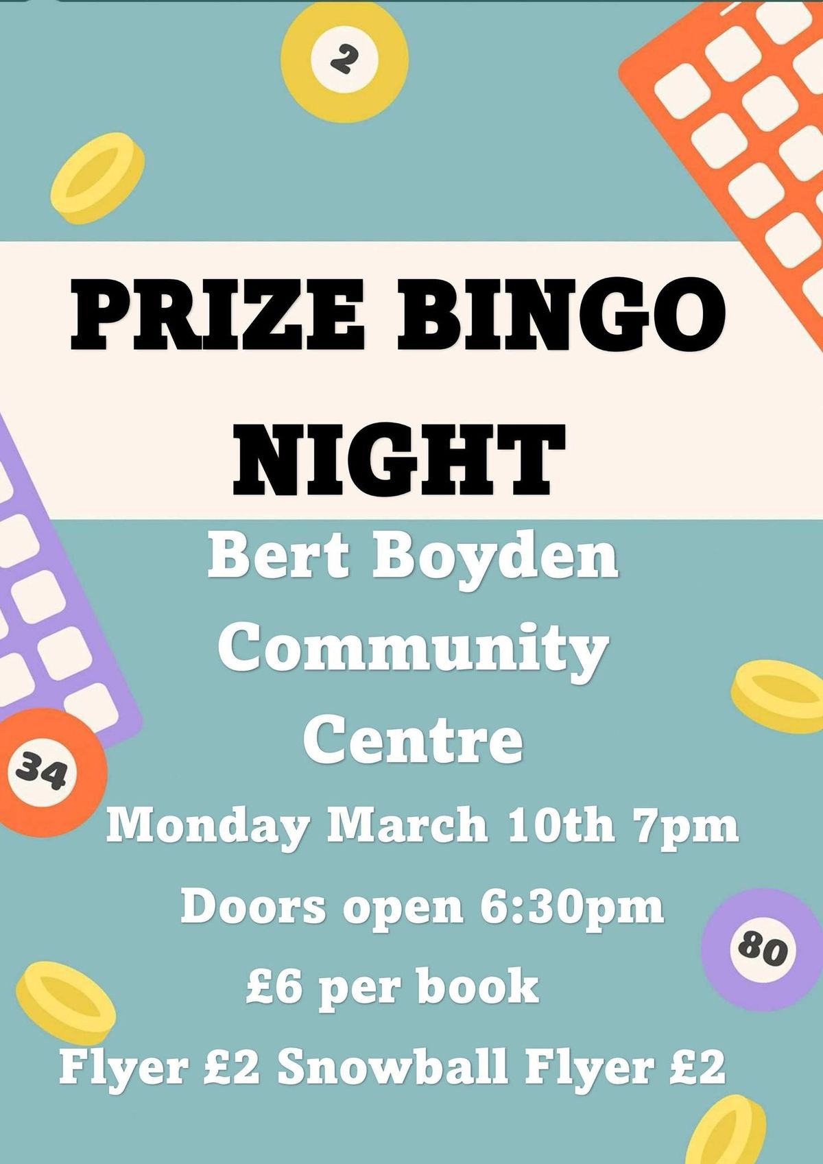 Prize Bingo!