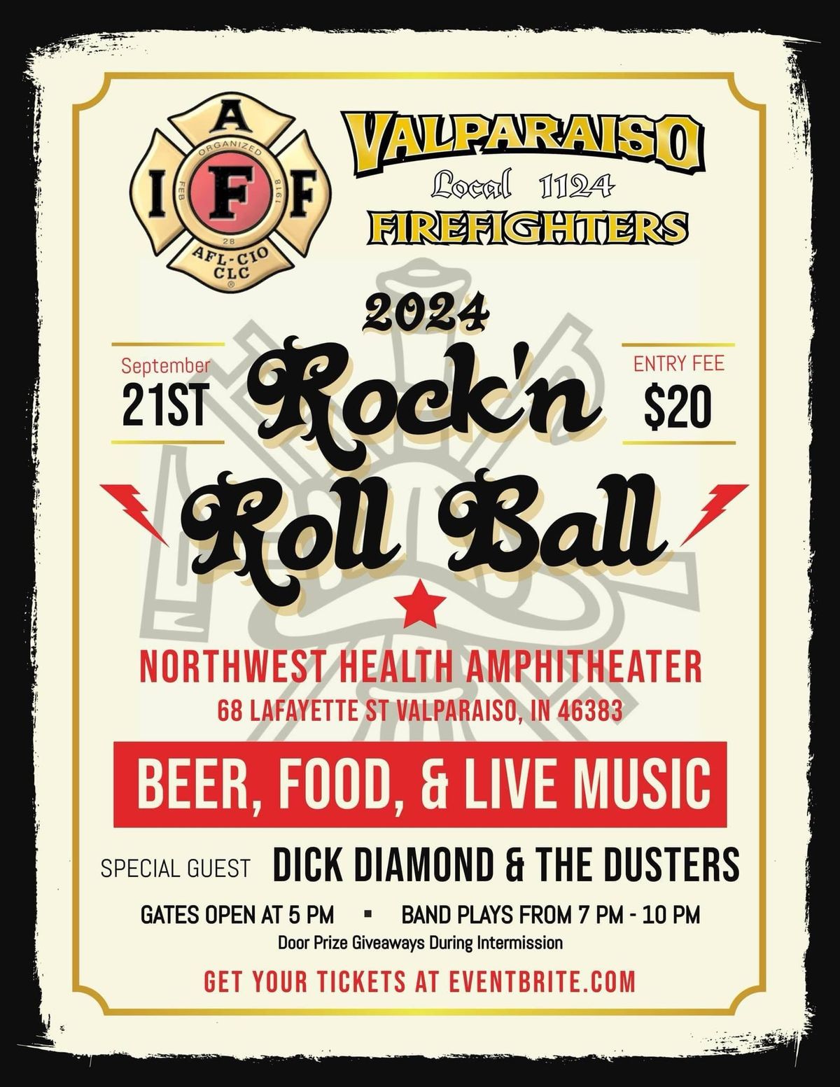 Valparaiso Firefighter's Rock N' Roll Ball 