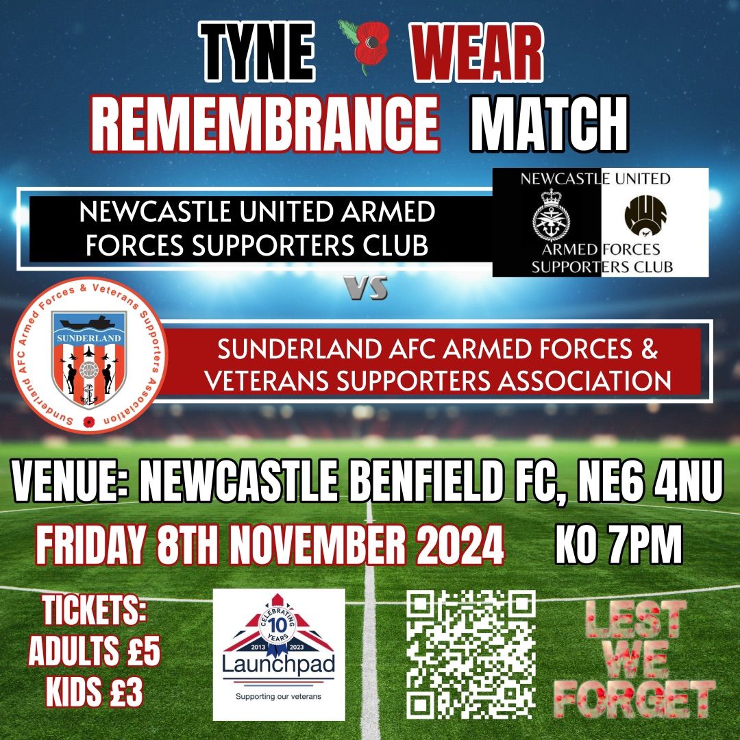 Tyne-Wear Remembrance Match