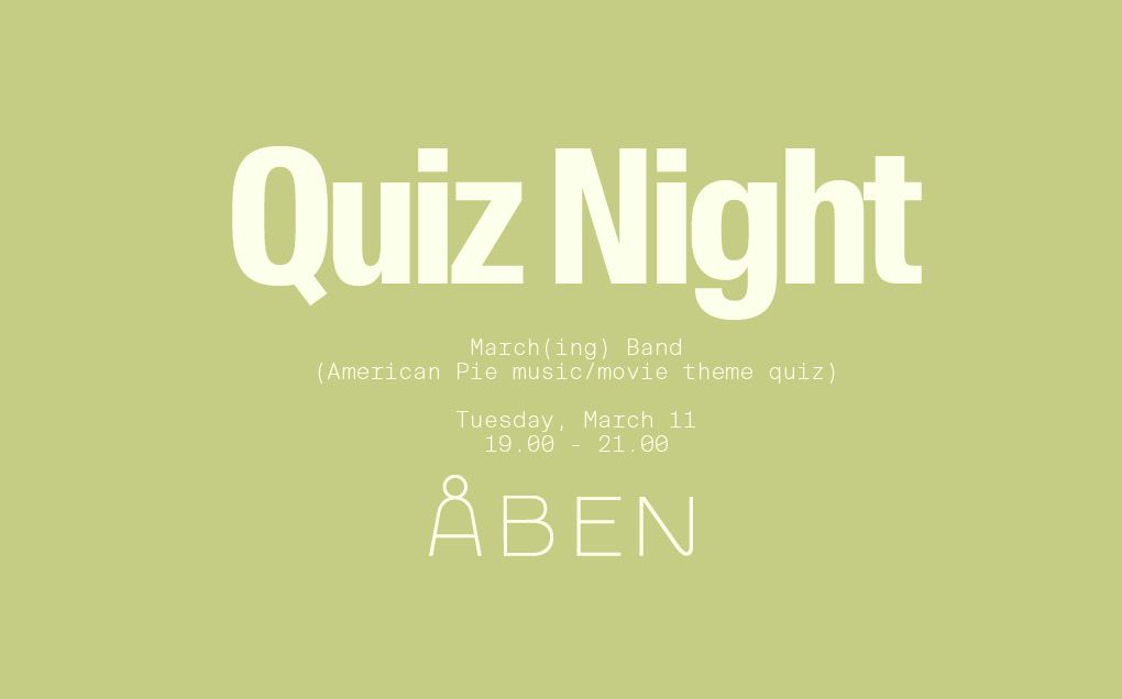 Quiz Night - American Pie