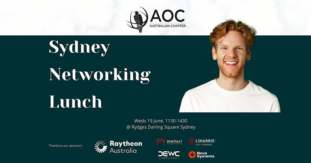 Sydney AOC Australia Networking Lunch - EW, IO, EMS & Cyber Professionals
