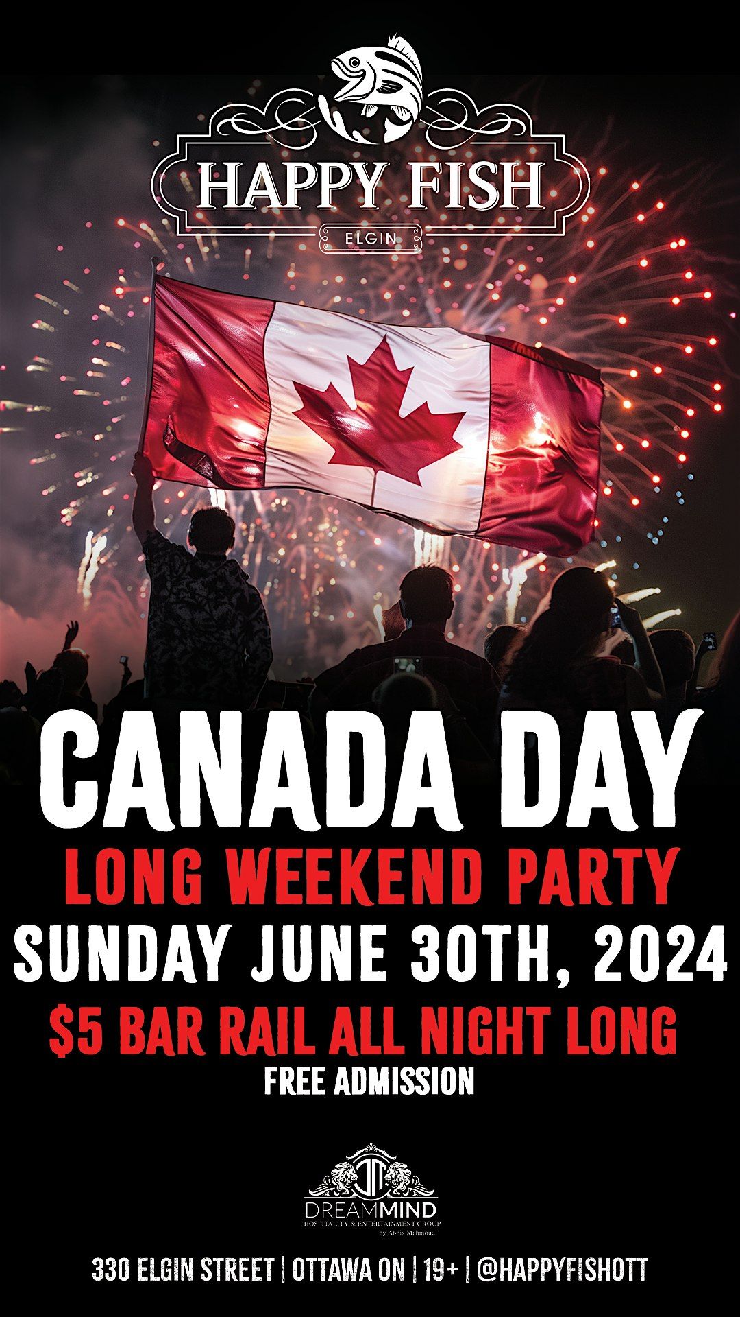 Pre Canada Day Long Weekend Party
