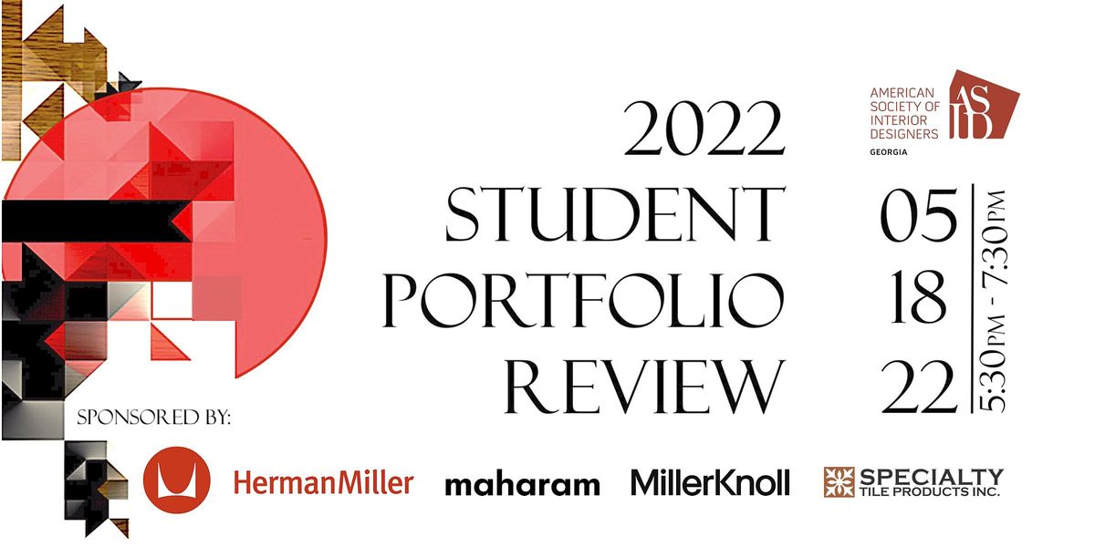 2022 ASID GEORGIA | STUDENT PORTFOLIO REVIEW