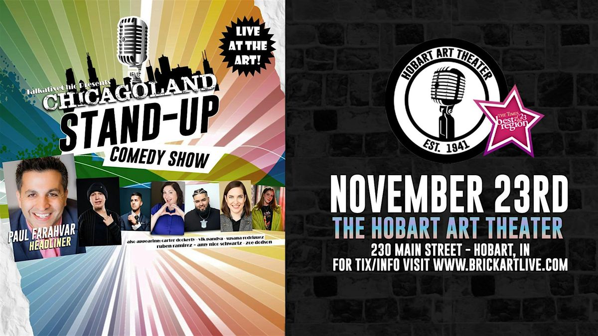 TalkativeChic presents CHICAGOLAND STAND-UP COMEDY SHOW