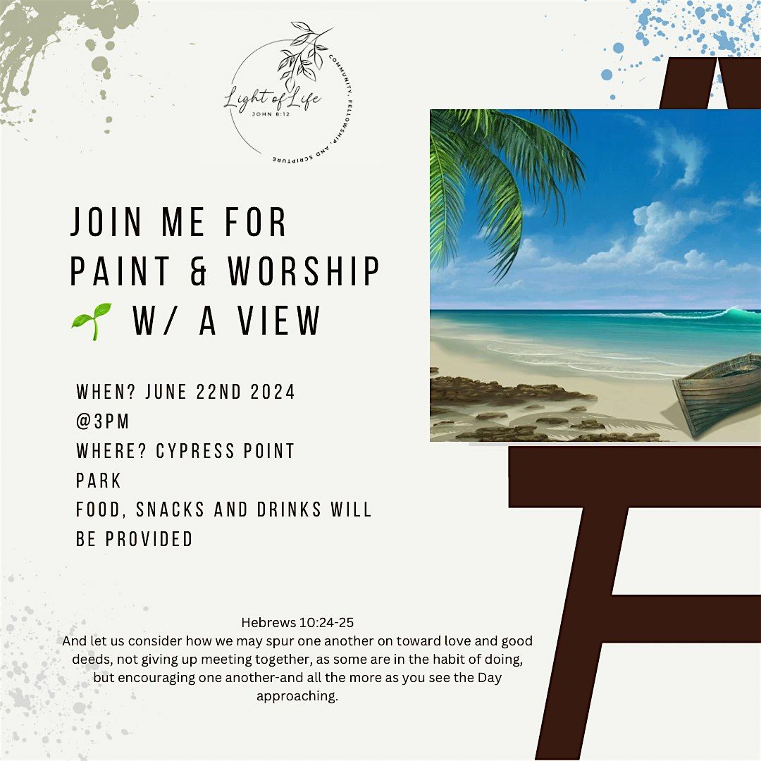 Paint & Worship w\/ A View