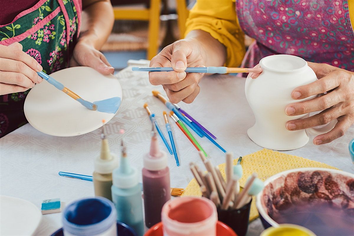 Your Happy Nest National Nanny Recognition Week Pottery Painting!