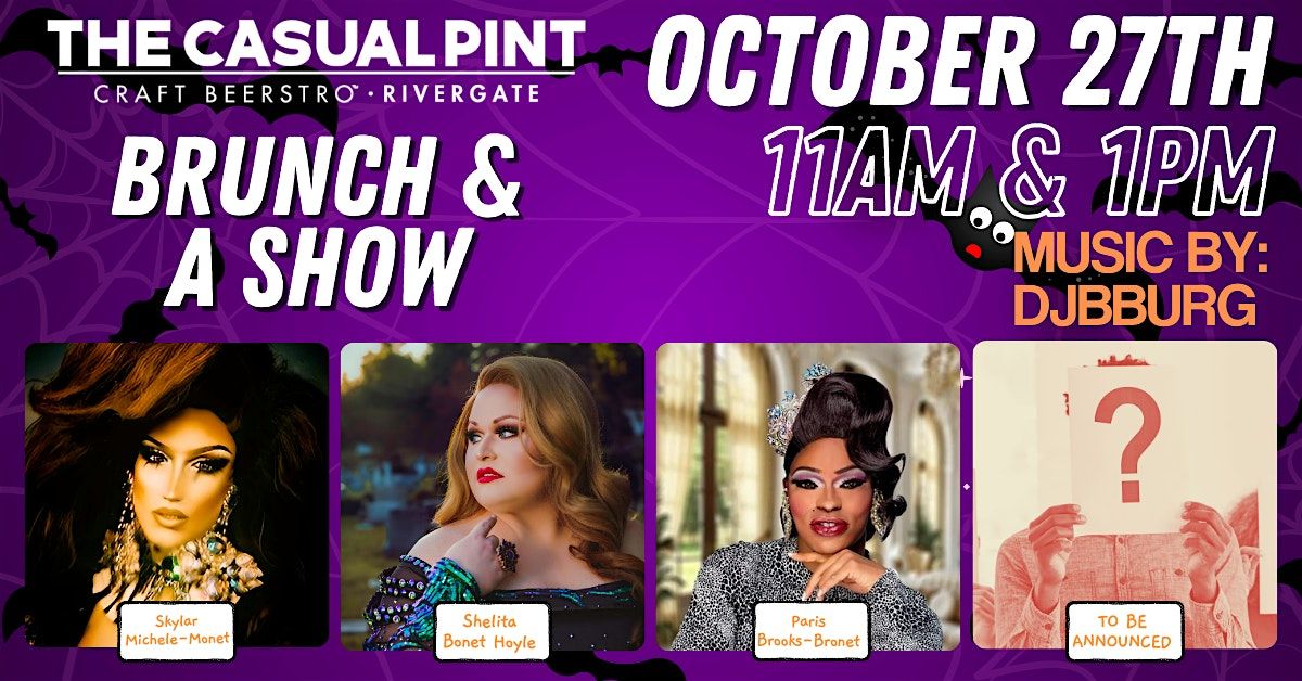 Drag Queen Show & Brunch at The Casual Pint, October 27, 2024