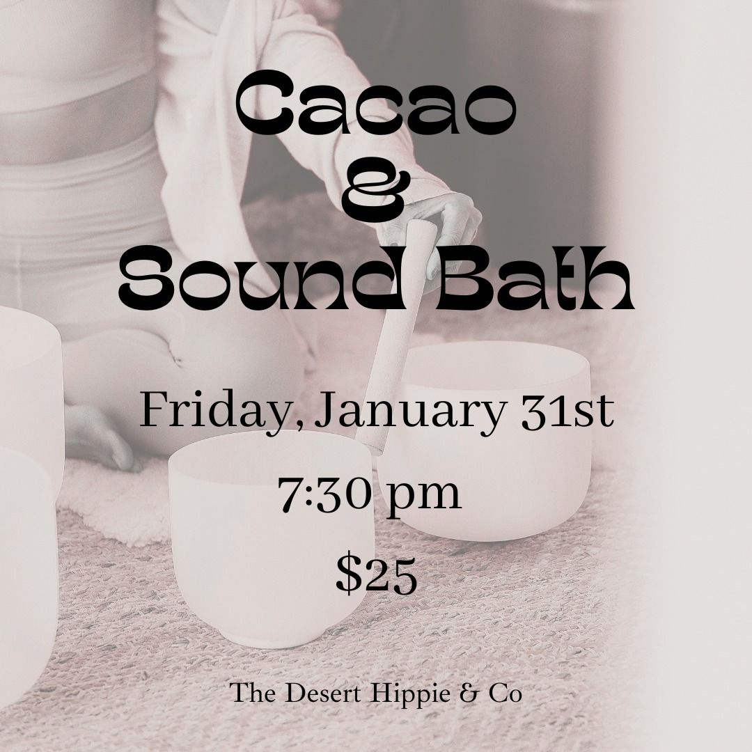 Sound Bath with Cacao