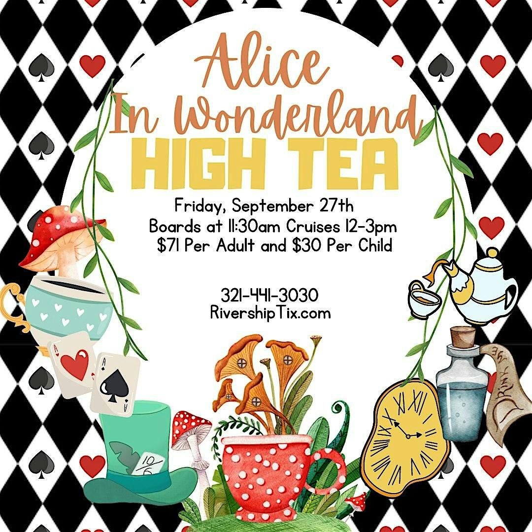 Alice in Wonderland High Tea Dining Cruise