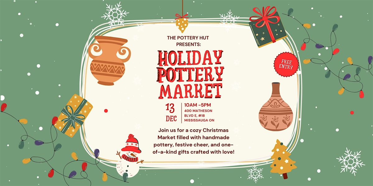 Holiday Pottery Market