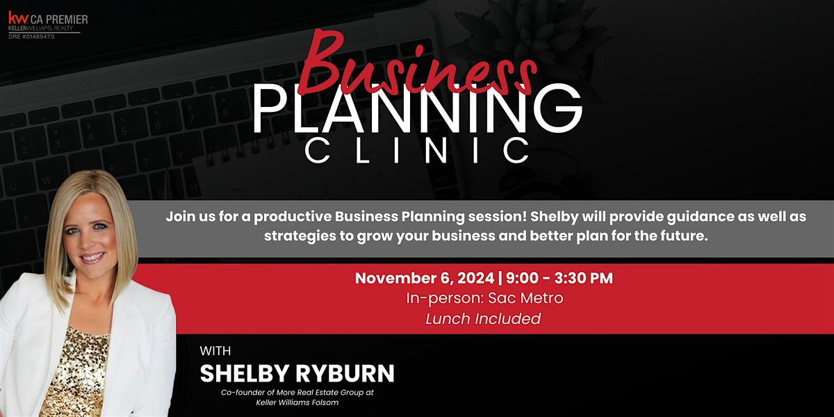 Business Planning Clinic with Shelby Ryburn