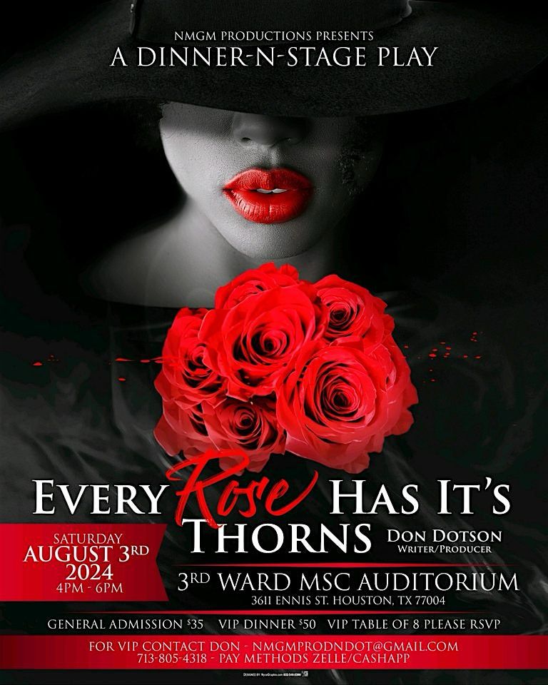 Dinner-N-Stage Play Every Rose Has It's Thorns