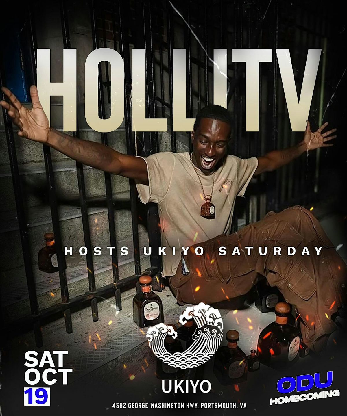 Ukiyo Saturdays ODU Homecoming hosted by HOLLITV