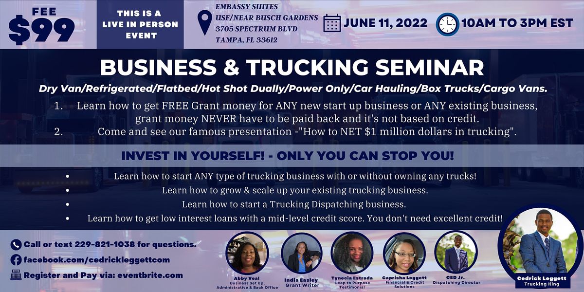Business & Trucking Seminar