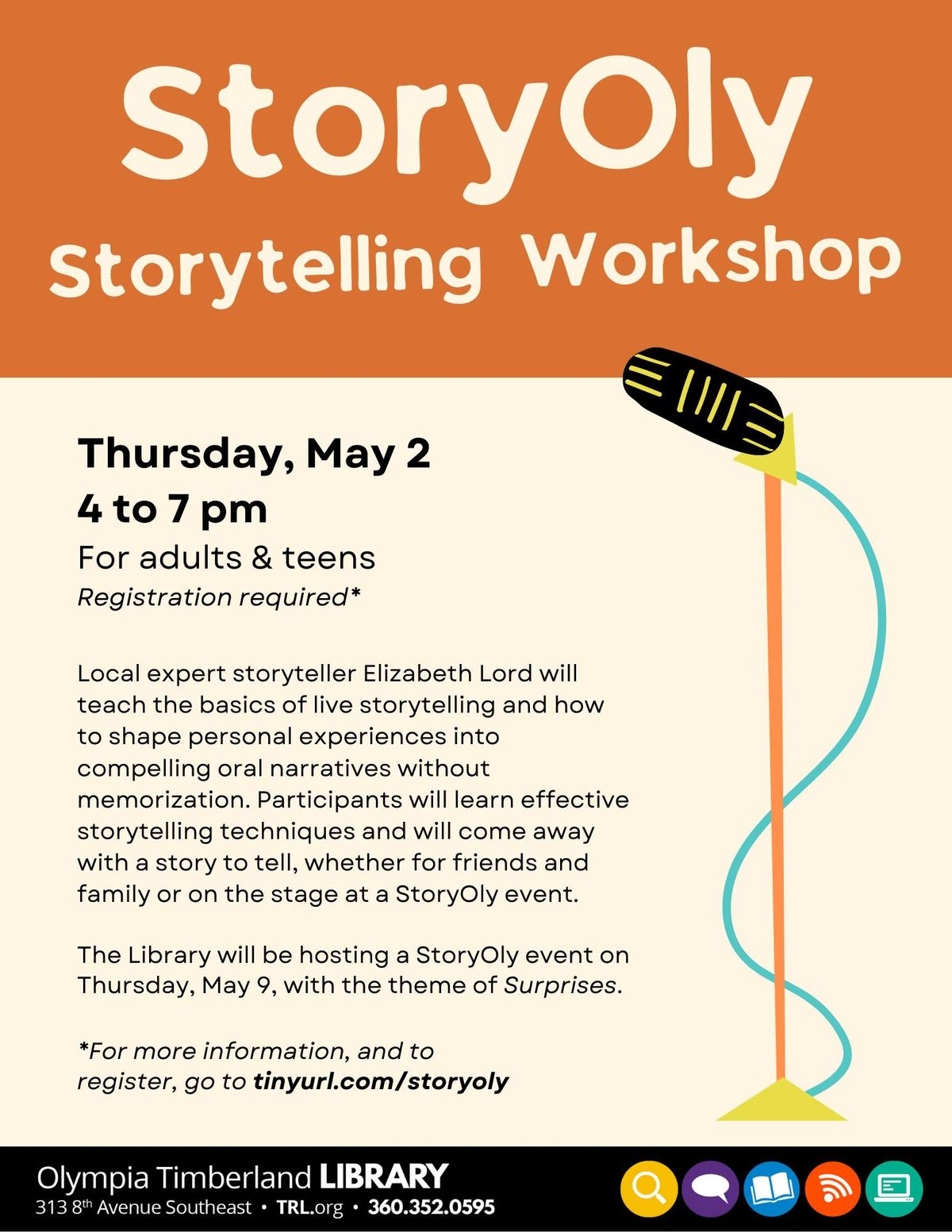 StoryOly Storytelling Workshop