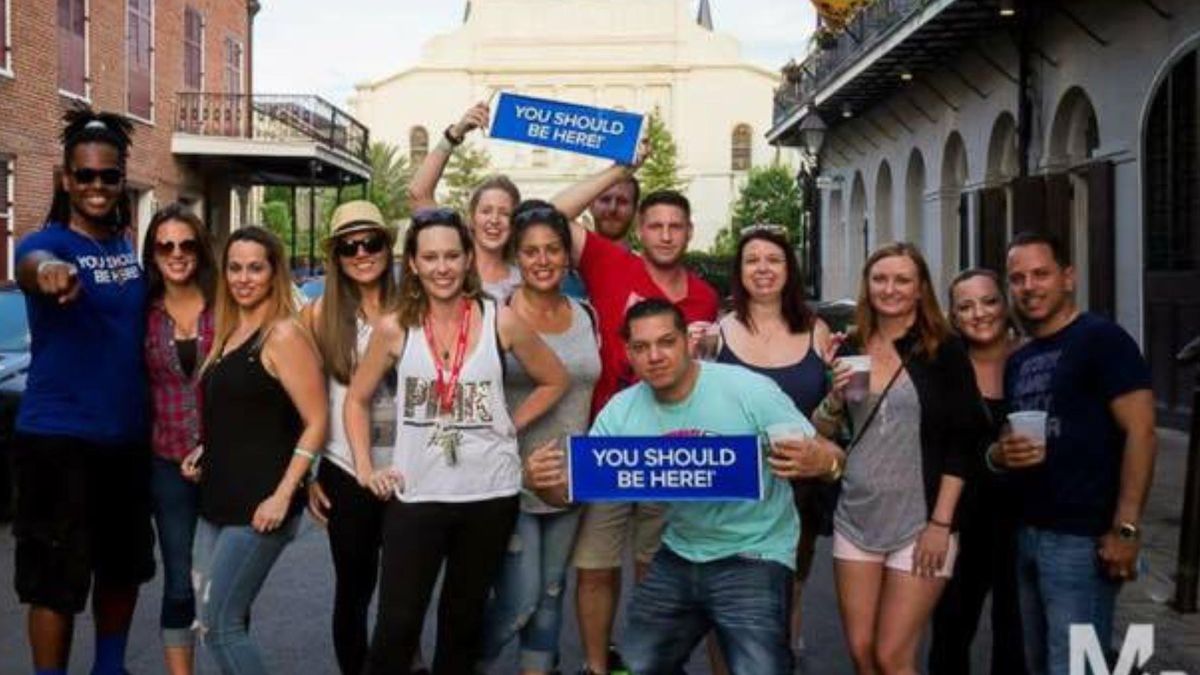 New Orleans Drunk History Tour, 1200 Decatur St, New Orleans, 19 April 2023