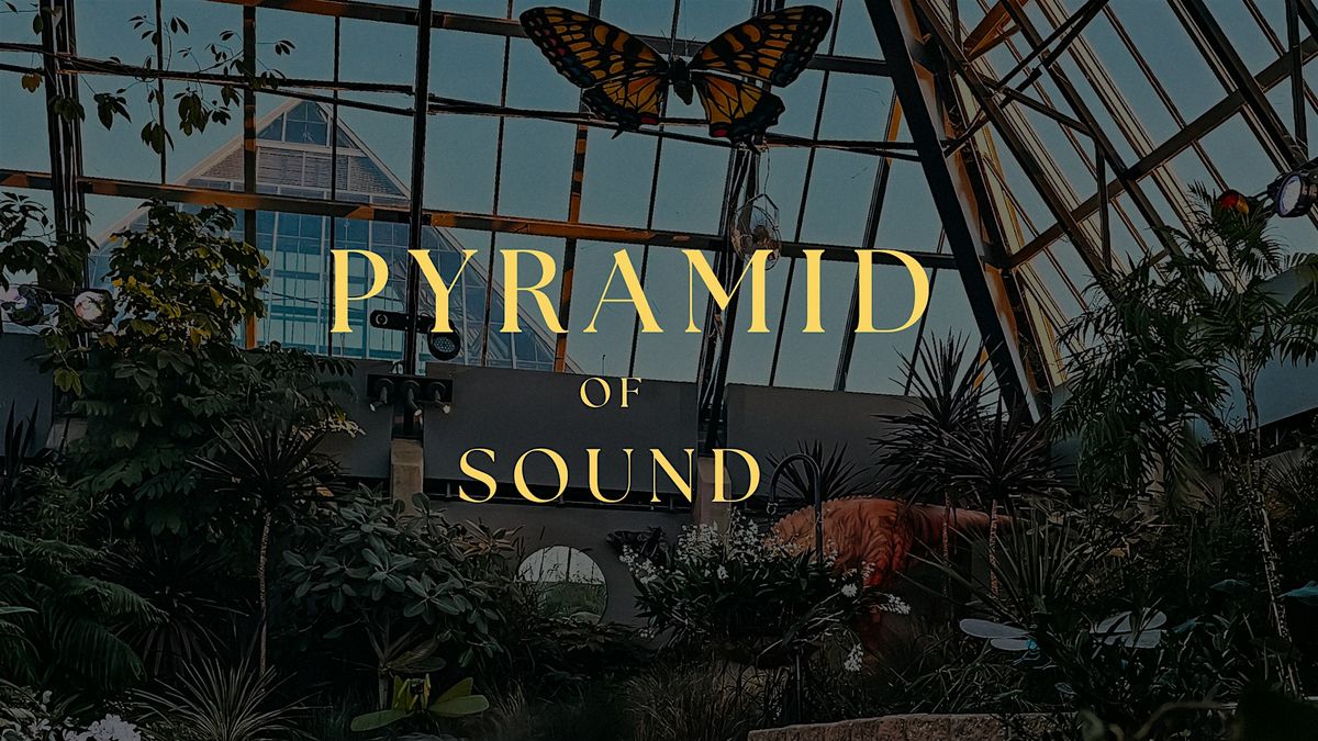 Pyramid of Sound Bath at Muttart Conservatory in Edmonton - October 7, 2024