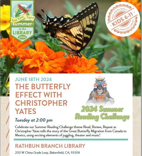 The Butterfly Effect with Christopher Yates - FREE Event