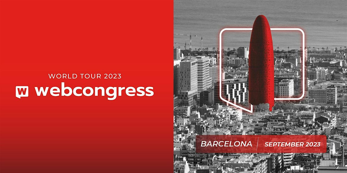 WEBCONGRESS  EUROPE 2024 @BARCELONA