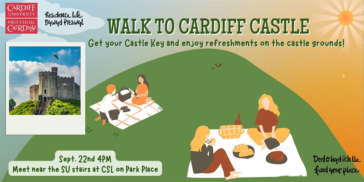 Walk to Cardiff Castle