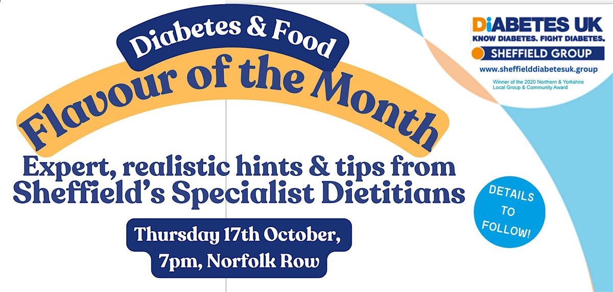 Flavour of the Month - Great Food and Diabetes