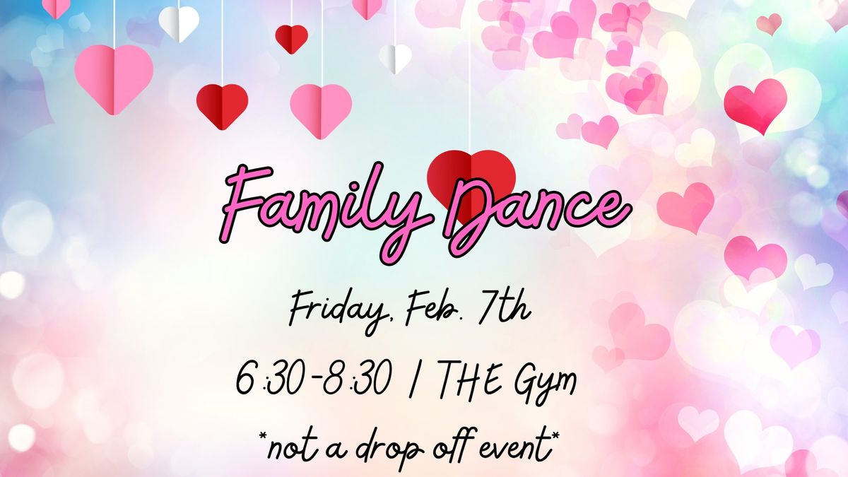 Family Dance - Save the Date!