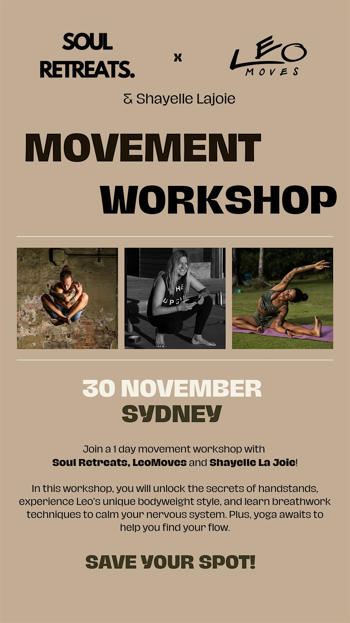 Movement and Breath Workshop