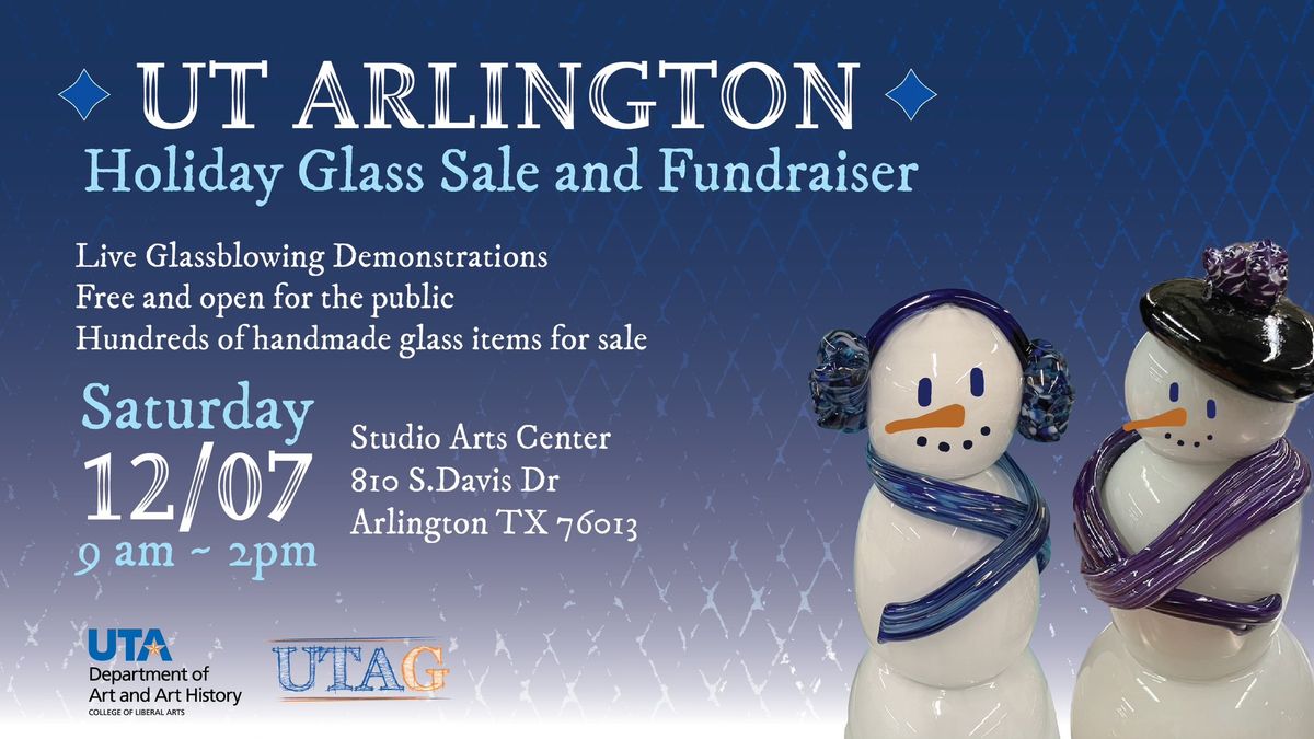 Holiday Glass Sale and Fundraiser