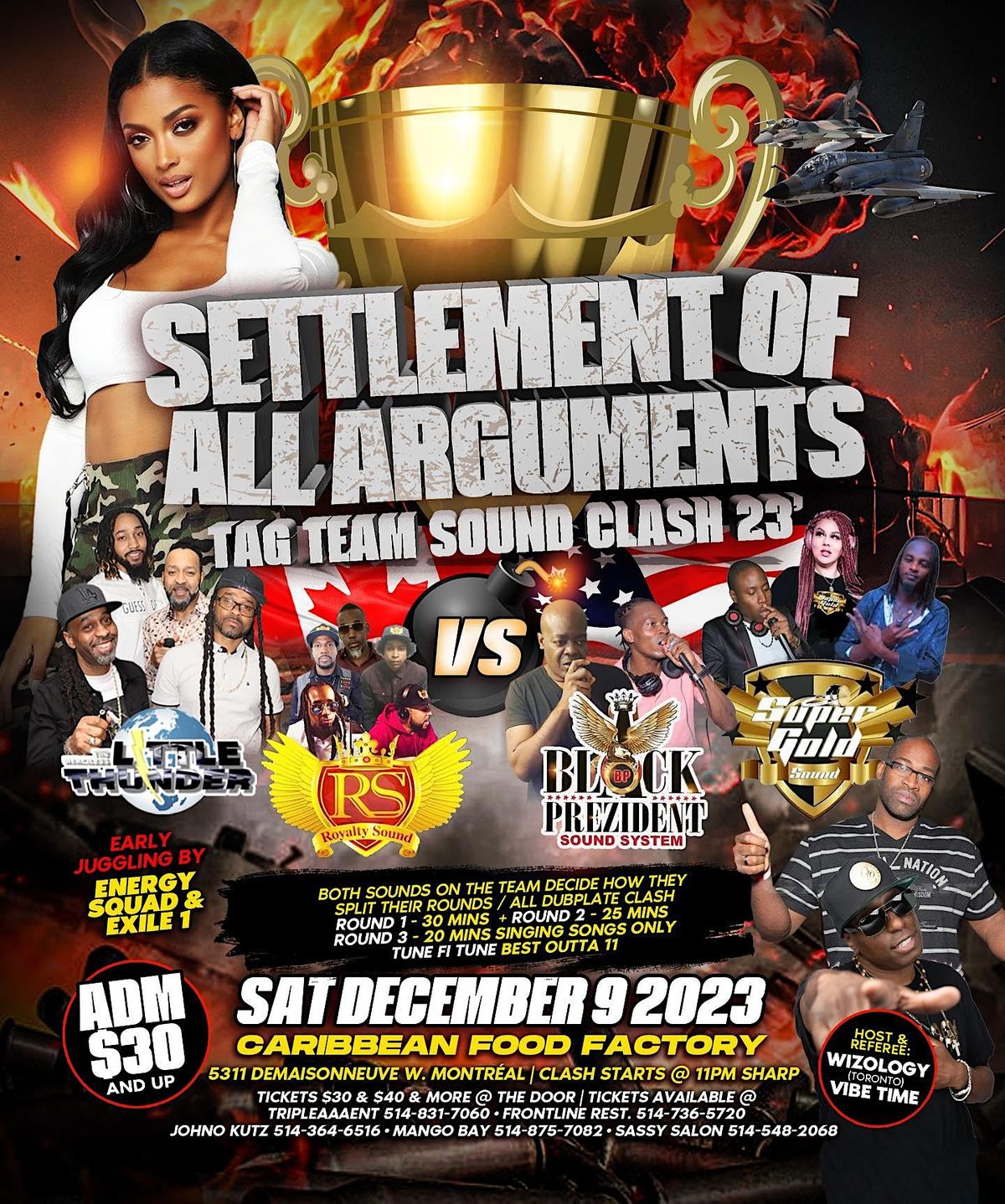 TRIPLE AAA ENT & ROYALTY ENT PROUDLY PRESENTS: SETTLEMENT OF ALL ARGUMENTS