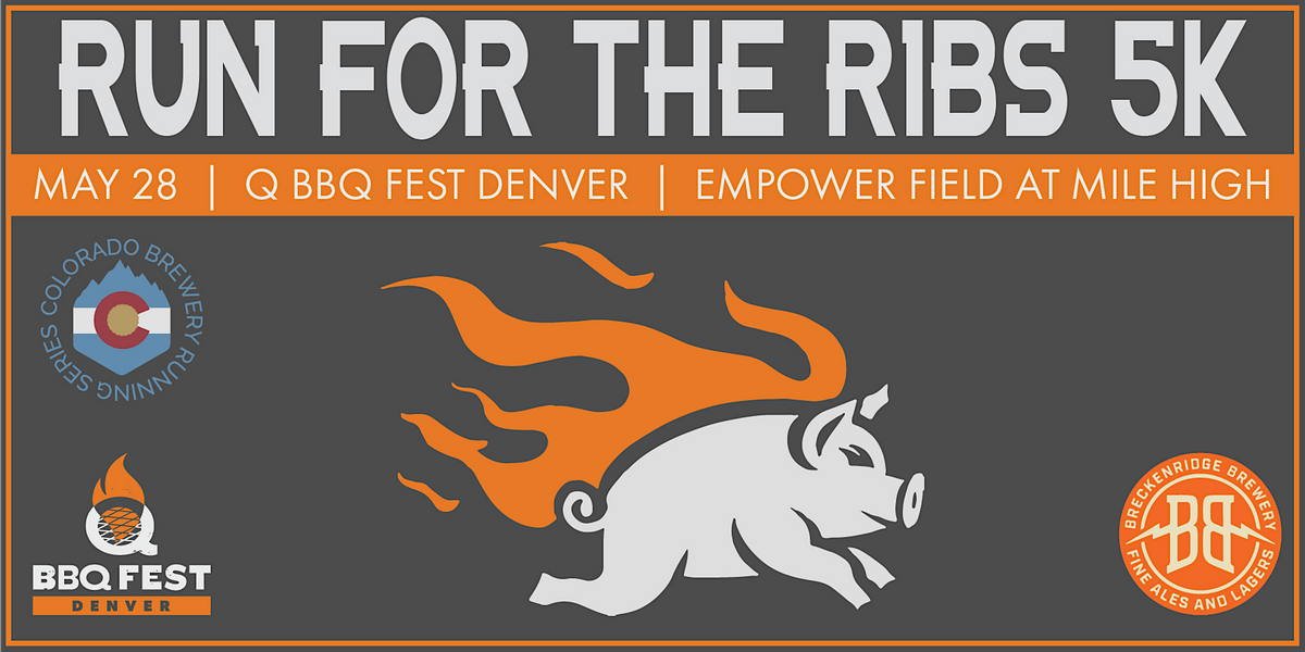 Run for the Ribs 5k Denver Q BBQ Fest Empower Field Memorial