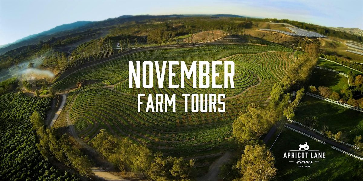 November Guided Farm Tour