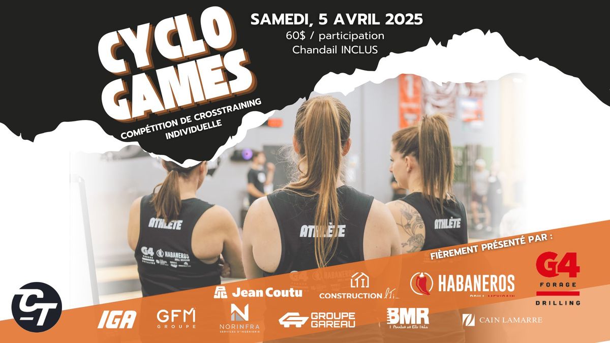 Cyclo Games 2025 au Cyclotonus 