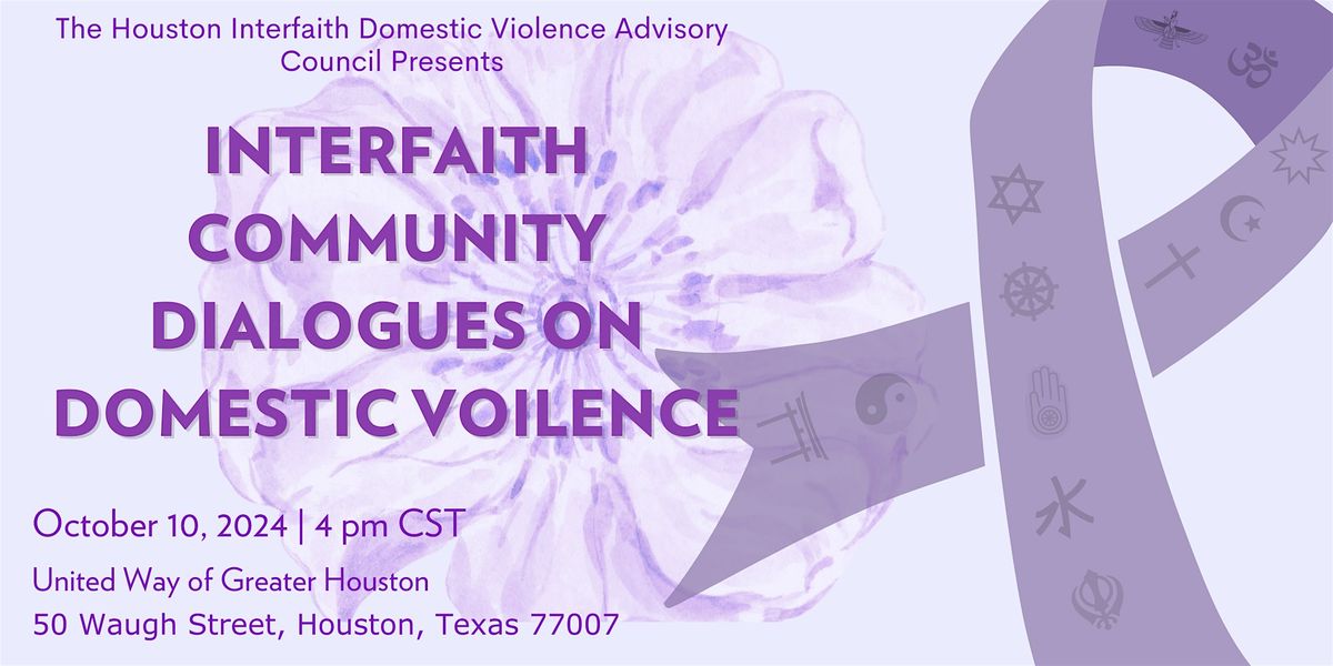 Interfaith Community Dialogues on Domestic Voilence