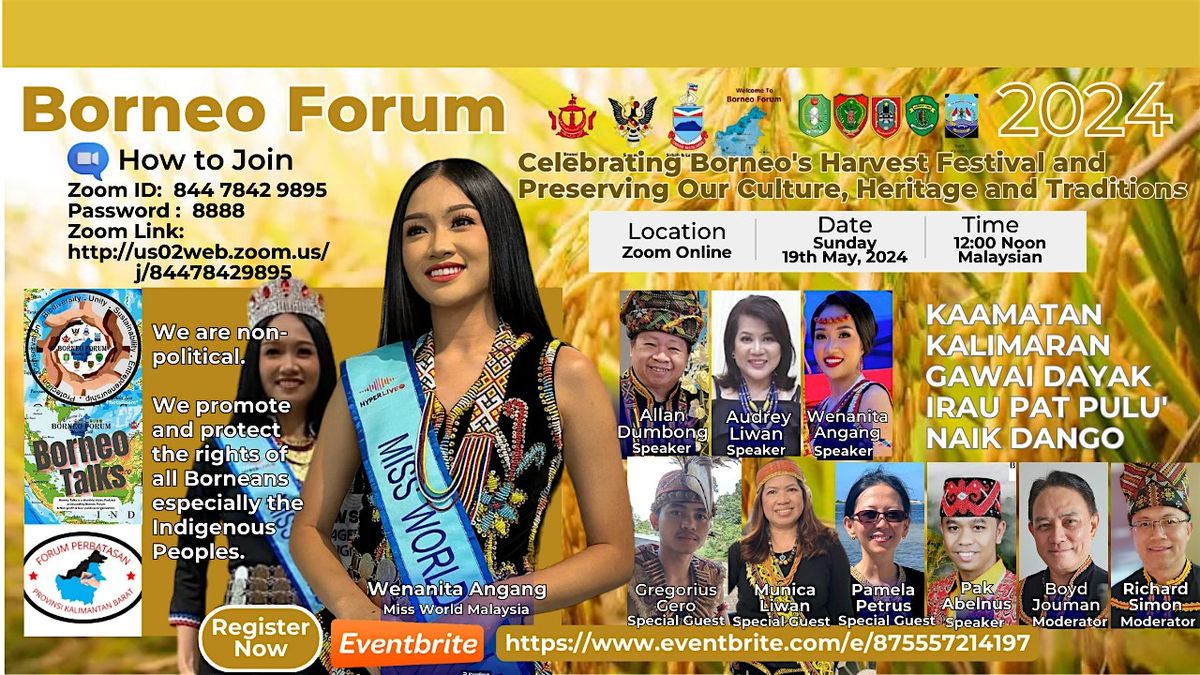 Borneo Forum Harvest Festival 2024 Edition